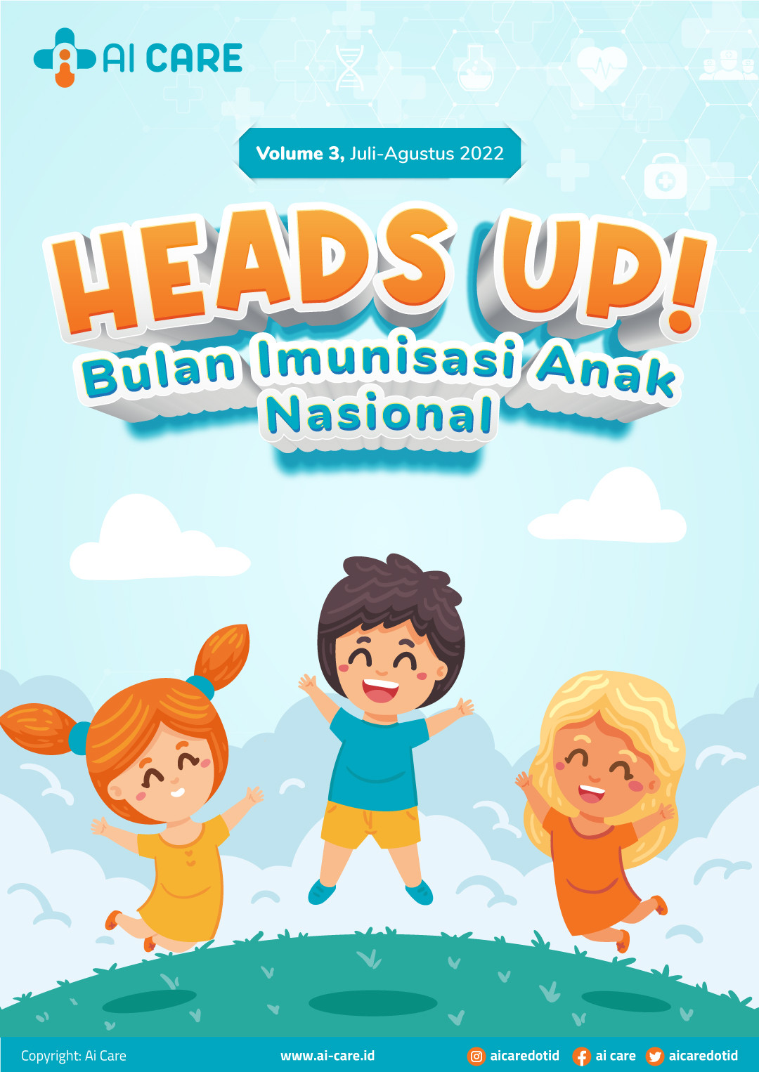 Booklet Heads Up! Imunisasi Anak Ai Care